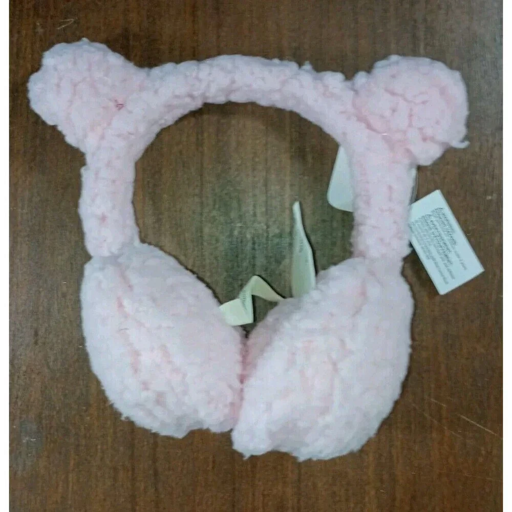 Claire’s Pink Pet Earmuffs - Pink New with Tags NWT